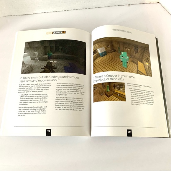 Mine Crafter 2.0 Book. The Unofficial Guide to Minecraft & other building games. - Picture 3 of 3